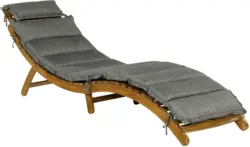 Gartenliege 'Paraiso' inkl. Auflage, aus Akazie