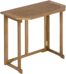 Gartenklapptisch aus Eukalyptus, natur