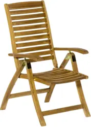 Gartenklappsessel 'Paraiba' aus Akazie, natur