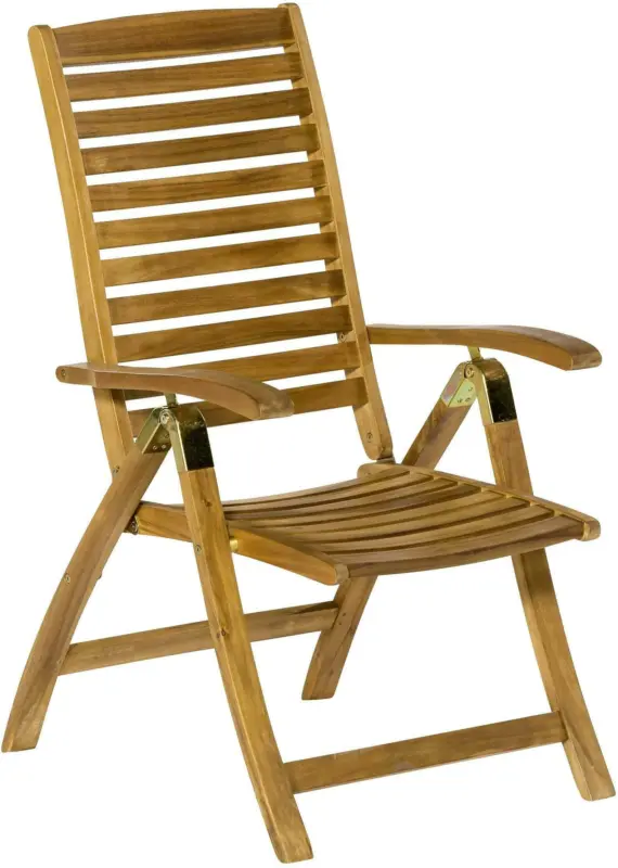 Gartenklappsessel 'Paraiba' aus Akazie, natur