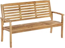 Gartenbank 'Paraiba' aus Akazie, natur