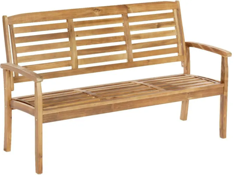 Gartenbank 'Paraiba' aus Akazie, natur