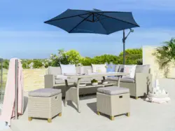 Loungegarnitur Liow 2 in Beige