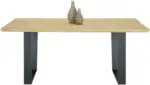mömax Esstisch in Eichefarben/Anthrazit