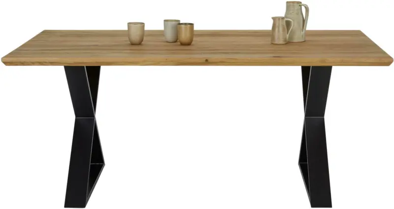 Esstisch in Eichefarben/Anthrazit