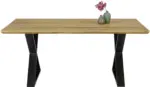 mömax Esstisch in Eichefarben/Anthrazit