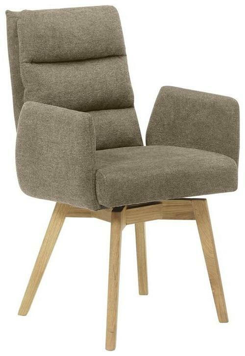 Stuhl in Cappuccino 'Kampala' drehbar