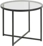 mömax Beistelltisch in Schwarz 'Cross'