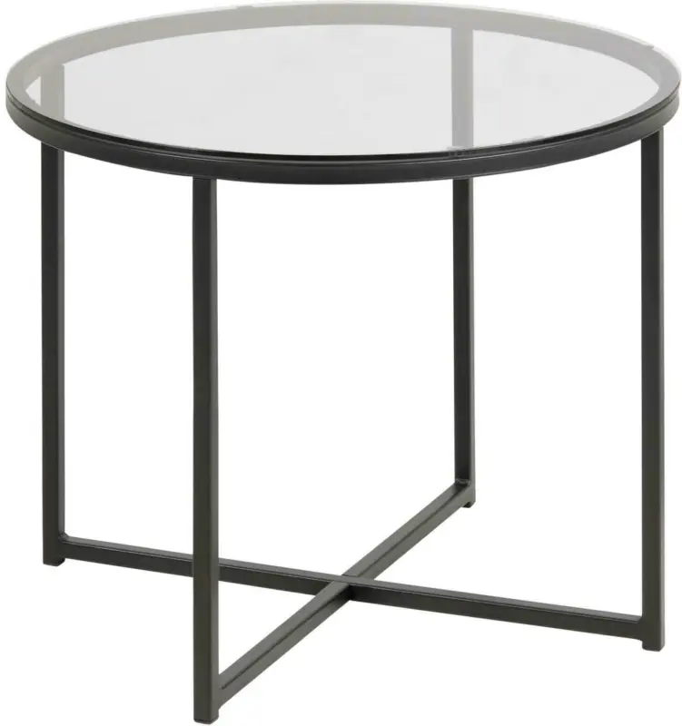 Beistelltisch in Schwarz 'Cross'