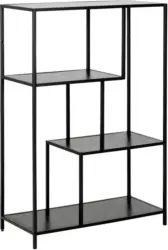 Regalelement in Schwarz 'Seaford'