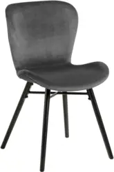Stuhl in Dunkelgrau 'Batilda'