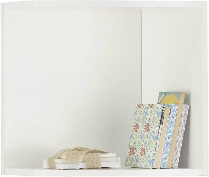 Aufsatzschrank in Weiß