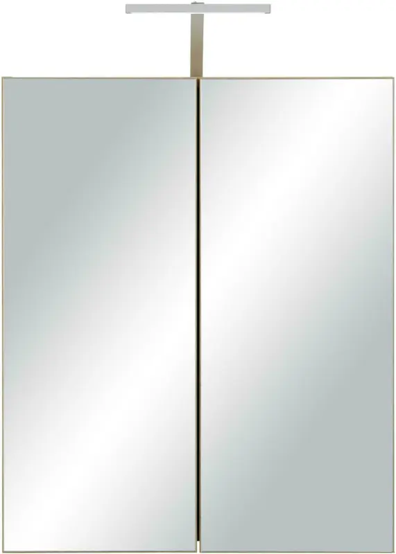 Spiegelschrank in Eichefarben