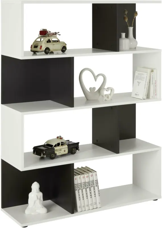 Regal in Grau