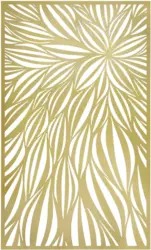 Wanddeko Fabio in Gold ca. 60x99,5cm