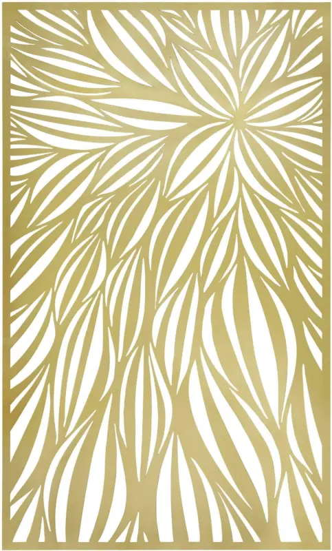 Wanddeko Fabio in Gold ca. 60x99,5cm