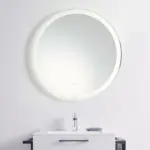 mömax Dornbirn - Ihr Trendmöbelhaus in Dornbirn Wandspiegel Silberfarben inkl. LED 'Mirror Clock'