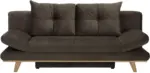 m&ouml;max Schlafsofa in Dunkelbraun