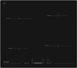 Kochfeld in Schwarz 'SHARP'