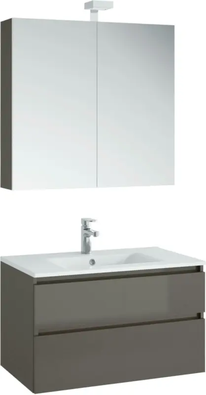 Allibert Badezimmer in Grau 'Alma'