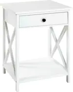 m&ouml;max Nachtk&auml;stchen in Wei&szlig;