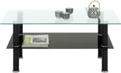 Couchtisch aus Glas ca. 100x45x60cm