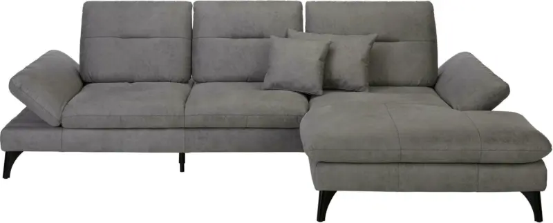 Wohnlandschaft in Grau