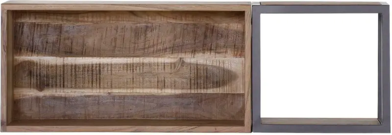 Wandboard in Braun/Anthrazit