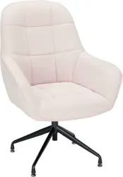 Sessel in Rosa/Schwarz