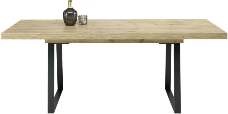Ausziehtisch in Eichefarben