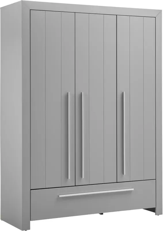 Kleiderschrank in Grau 'Nikola'