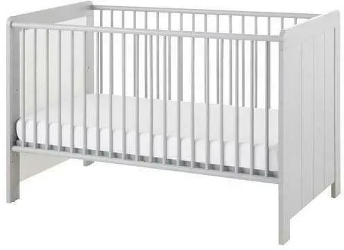 Gitterbett in Grau 'Nikola'