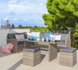 Loungegarnitur Marrakesch 1 in Anthrazit