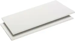 Einlegebodenset 'Penta' , wei&szlig;