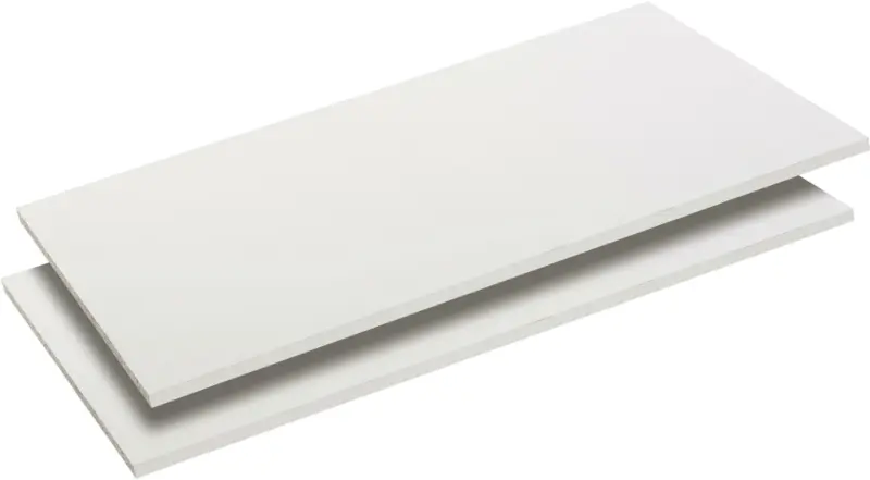 Einlegebodenset 'Penta' , wei&szlig;