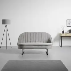 Sitzbank 'Luigi', hellgrau