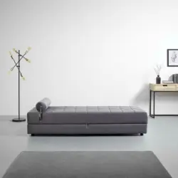 Sofa-Daybed 'Christiano', inkl. Stauraum, dunkelgrau Sonneninsel