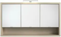 Spiegelschrank in Eichefarben