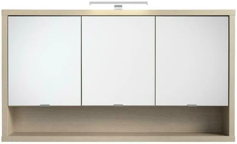 Spiegelschrank in Eichefarben