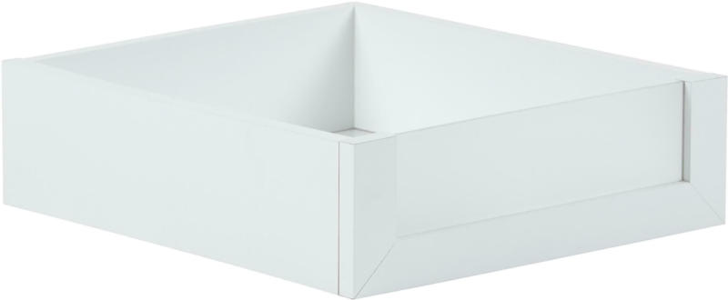Schublade in Weiß