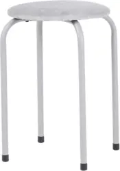 Stapelhocker in Grau