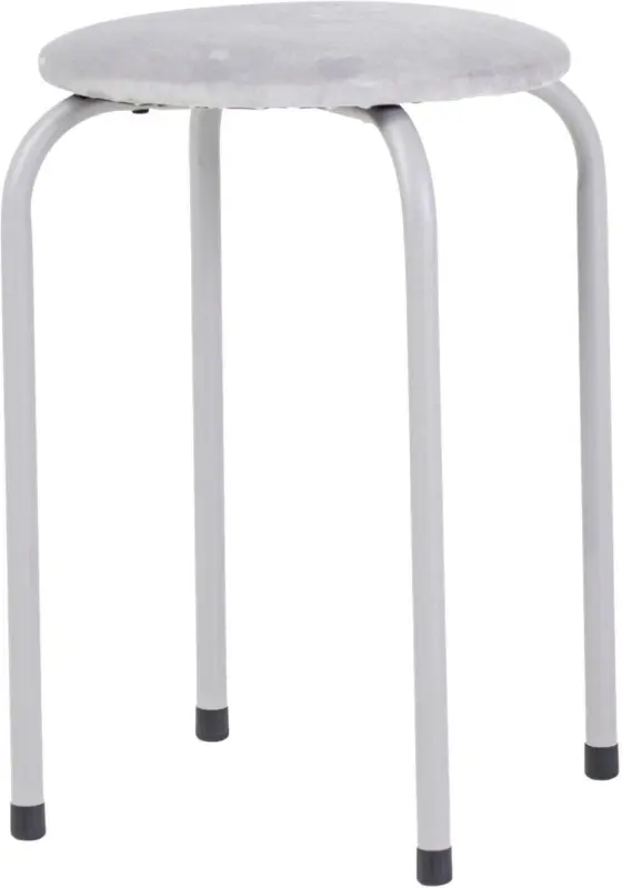 Stapelhocker in Grau