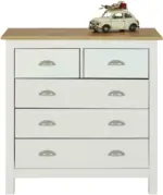 mömax Kommode aus Kiefer massiv in Weiß