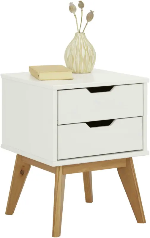 Nachtkästchen aus Kiefer massiv