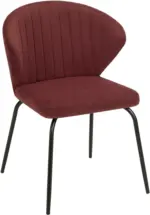 mömax Stuhl in Weinrot