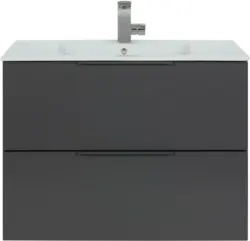 Waschtischkombi in Anthrazit