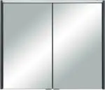 m&ouml;max Spiegelschrank in Anthrazit inkl. Beleuchtung