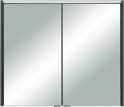 Spiegelschrank in Anthrazit inkl. Beleuchtung