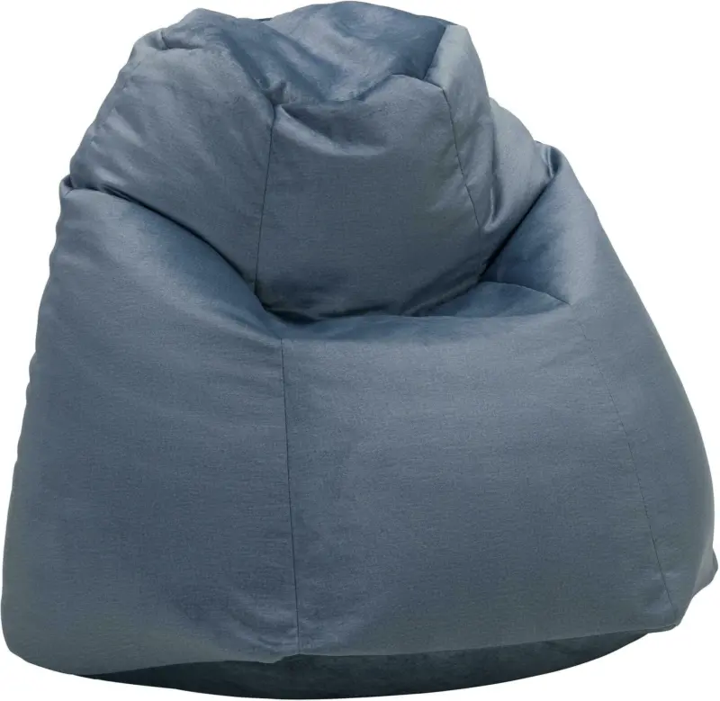 Sitzsack in Aquafarben