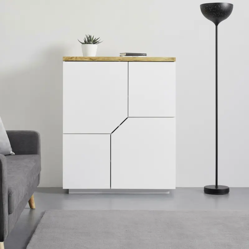 Kommode 'Carlos', wei&szlig;